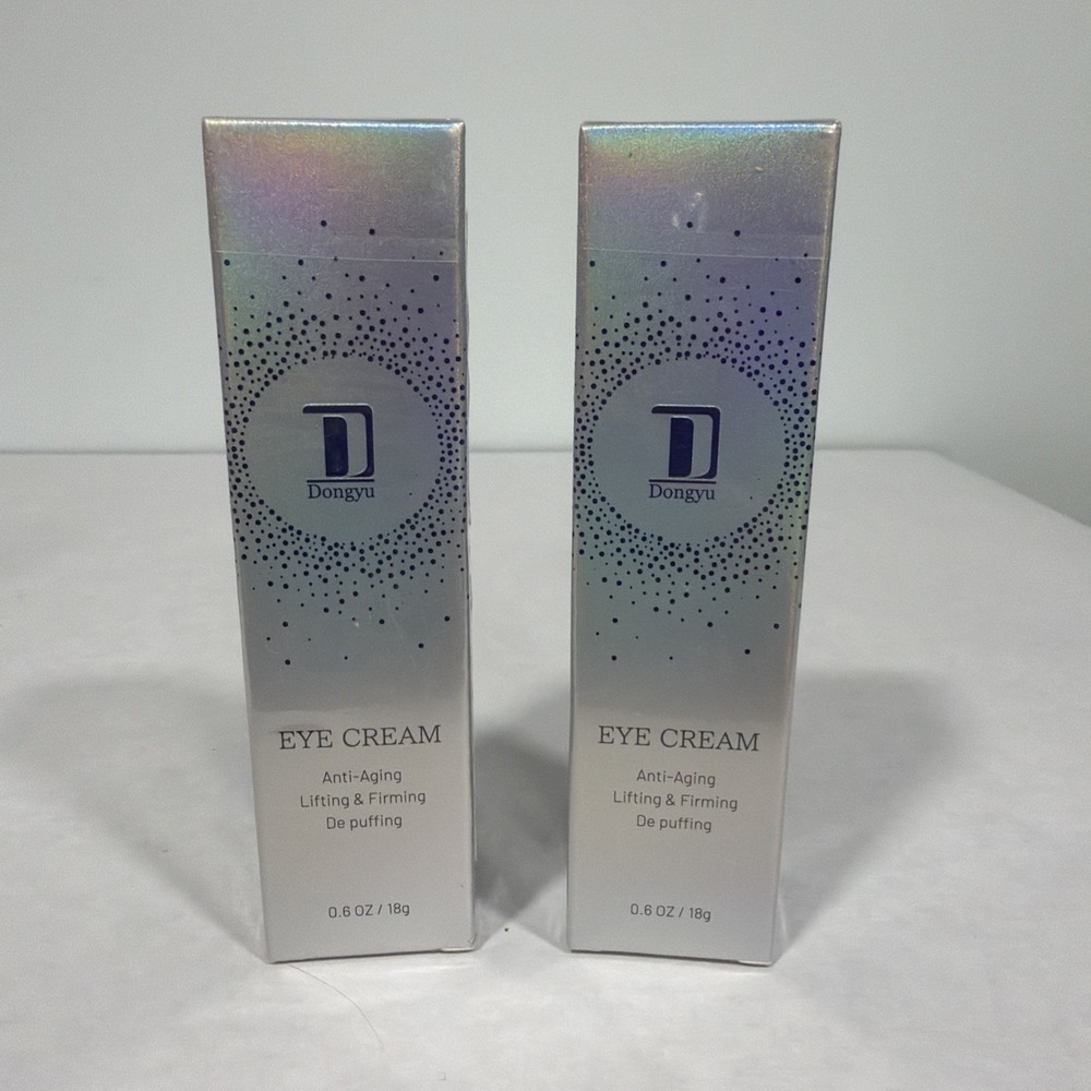 2 Pack Dongyu Eye Cream, Anti-Aging, Lifting, Firming, Eye Bags, Exp 7/2027